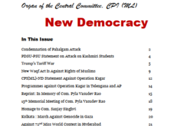 New Democracy April 2025 Issue