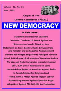 New Democracy June 2025